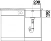 Blanco spoelbak Andano 400 Onderbouw 518309