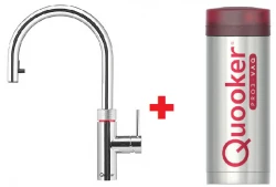 Quooker Flex Chroom PRO3 Warm, koud, kokend water 3XCHR