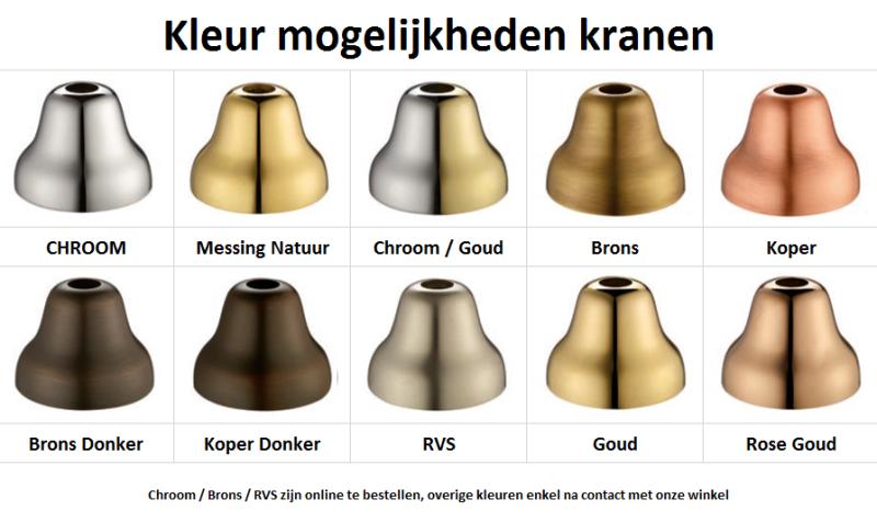 PB klassieke Doucheset opbouw met regendouche telescopische douchekolom brons 1208854882