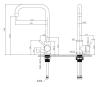 Ausmann Elite Steel Pure keukenkraan RVS PS8010-02