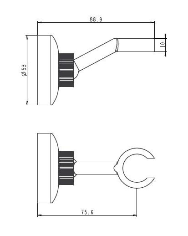 Aquanello Heritage Collection Klassieke Handdouchehouder Brons BN-9003-HC