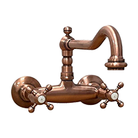 Muuropbouw wastafelkraan