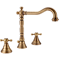 3-gats wastafelmengkranen