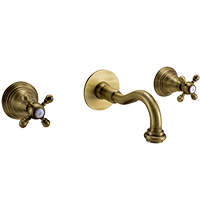 Muurinbouw wastafelkraan